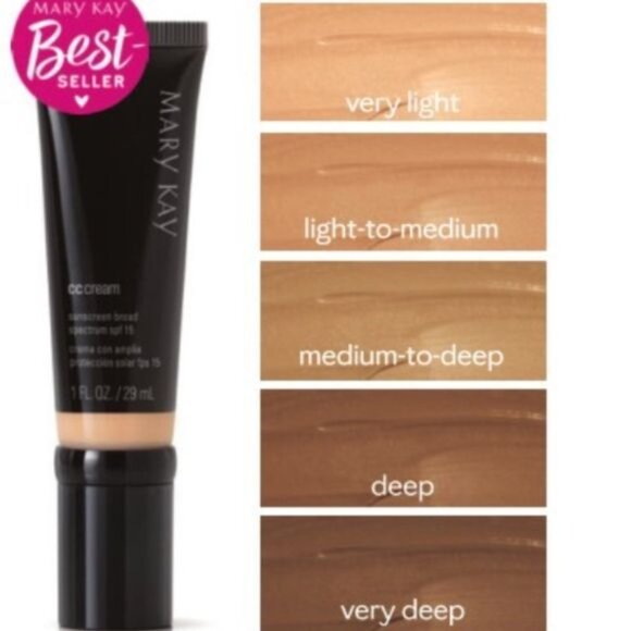 CC Cream - Medium-to-Deep Cover Cream Sunscreen SFP 15 - Mary Kay - Picture 4 of 10